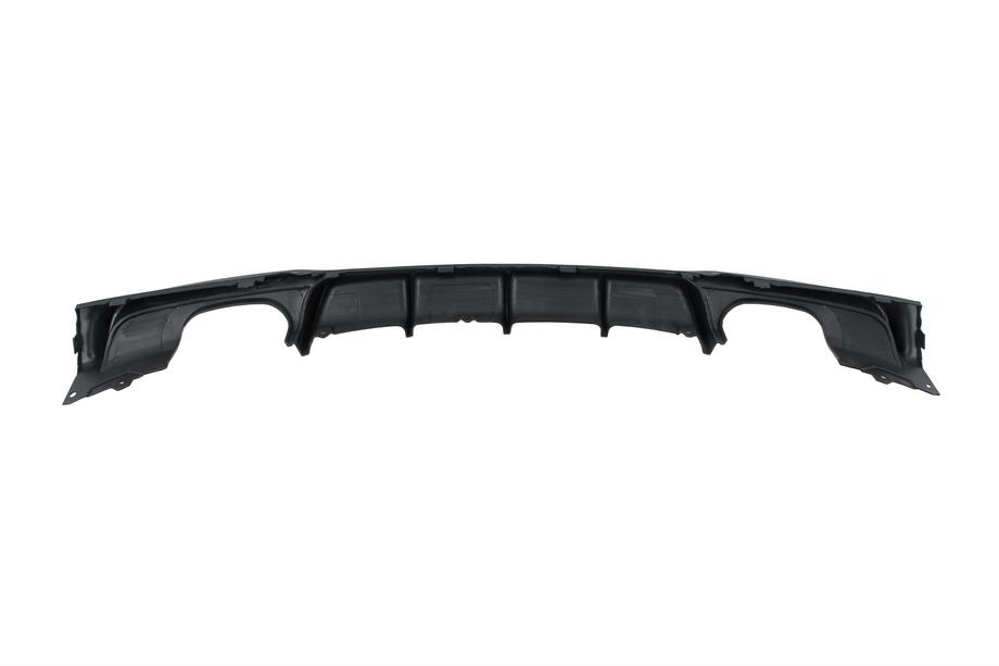 BMW 3 серия F30/F31 2012-2019 гг. Диффузор заднего бампера под двусторонний двойной выхлоп V2 (для M-Sport, ABS) Фото 5