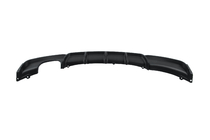BMW 3 серия F30/F31 2012-2019 гг. Диффузор заднего бампера под односторонний двойной выхлоп V2 (для M-Sport, ABS) фото 2