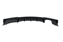 BMW 3 серия F30/F31 2012-2019 гг. Диффузор заднего бампера под односторонний двойной выхлоп V2 (для M-Sport, ABS) фото 5