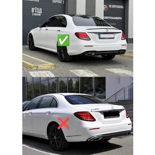 Задние брызговики Premium для AMG-Line (4 шт.) фото 2