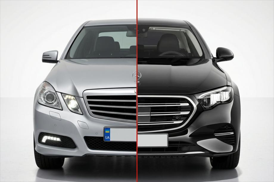 Mercedes E-class W212 2009-2016 гг. Комплект рестайлинга для W214 Exclusive Image