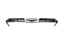 Lexus LX570/450d 2008-2022 гг. Диффузор заднего бампера 2012-2016 (F-Sport, под покраску) фото 1
