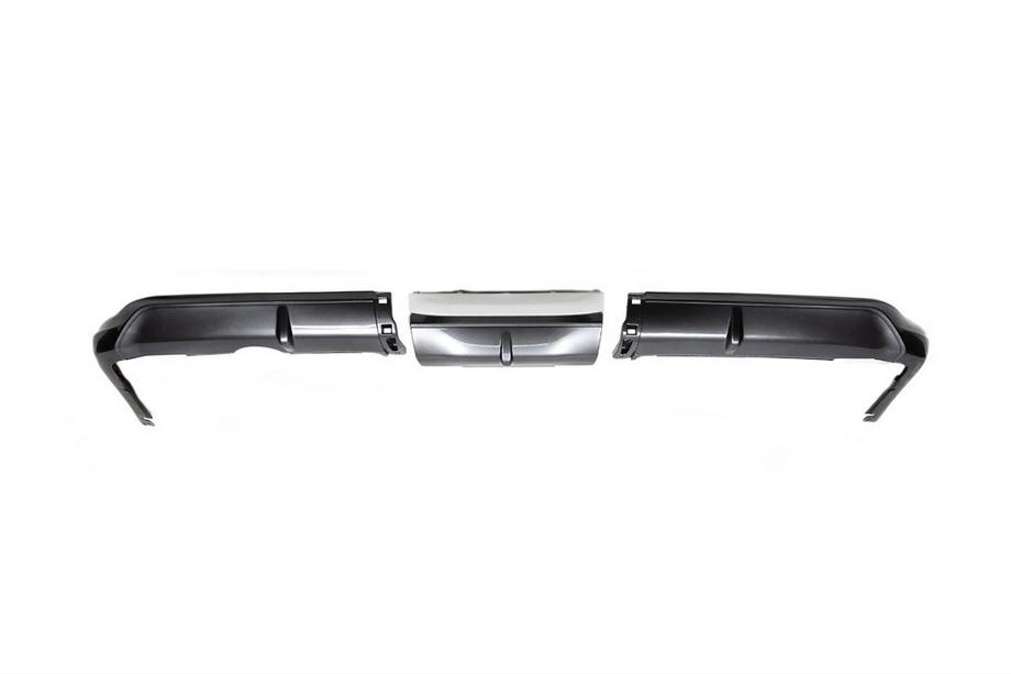 Lexus LX570/450d 2008-2022 гг. Диффузор заднего бампера 2012-2016 (F-Sport, под покраску) Image