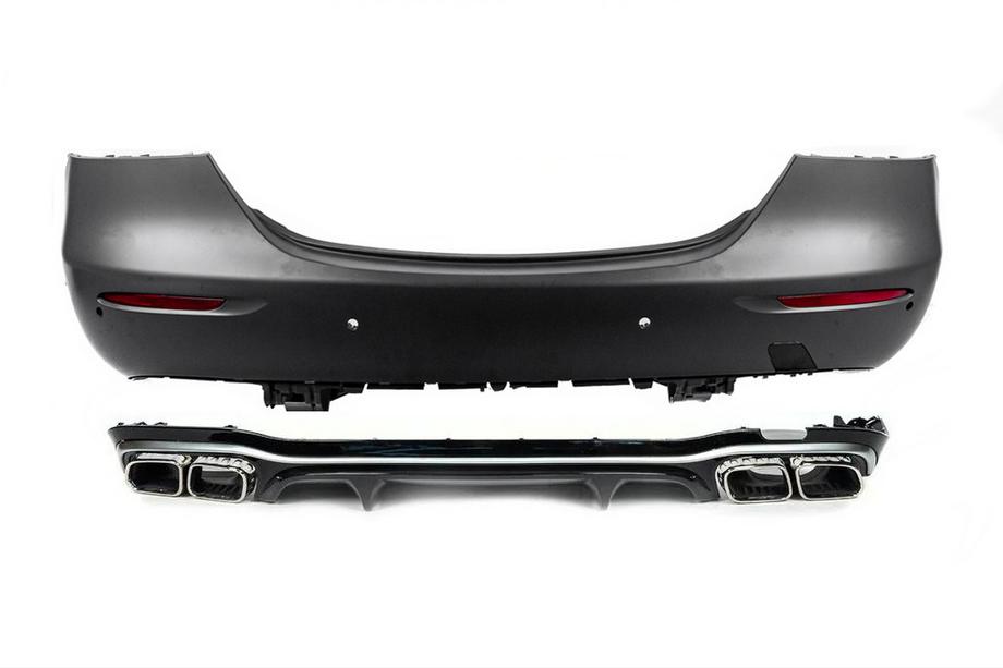 Mercedes E-class W213 2016-2023 гг. Задний бампер AMG E63 в сборе (для 2020-2024) Image