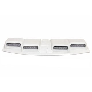 Козырек лобового стекла с LED (Белый) Toyota Land Cruiser Prado 250 2023- гг. фото 2