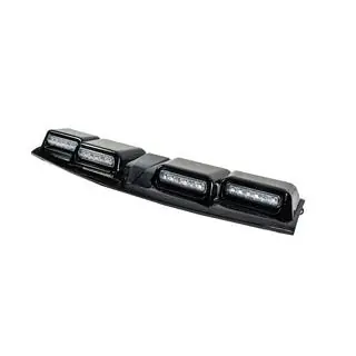 Козырек лобового стекла с LED (Черный) фото 4