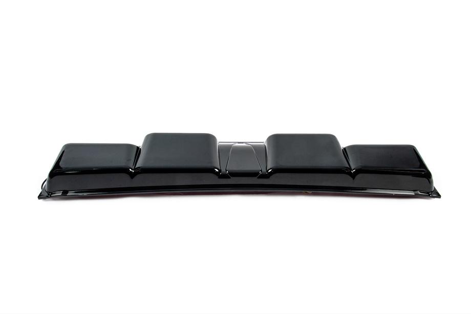 Toyota Land Cruiser Prado 250 2023- гг. Козырек лобового стекла с LED (Черный) Фото 9
