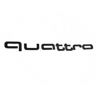 Шильдик-надпись Quattro Black фото 1