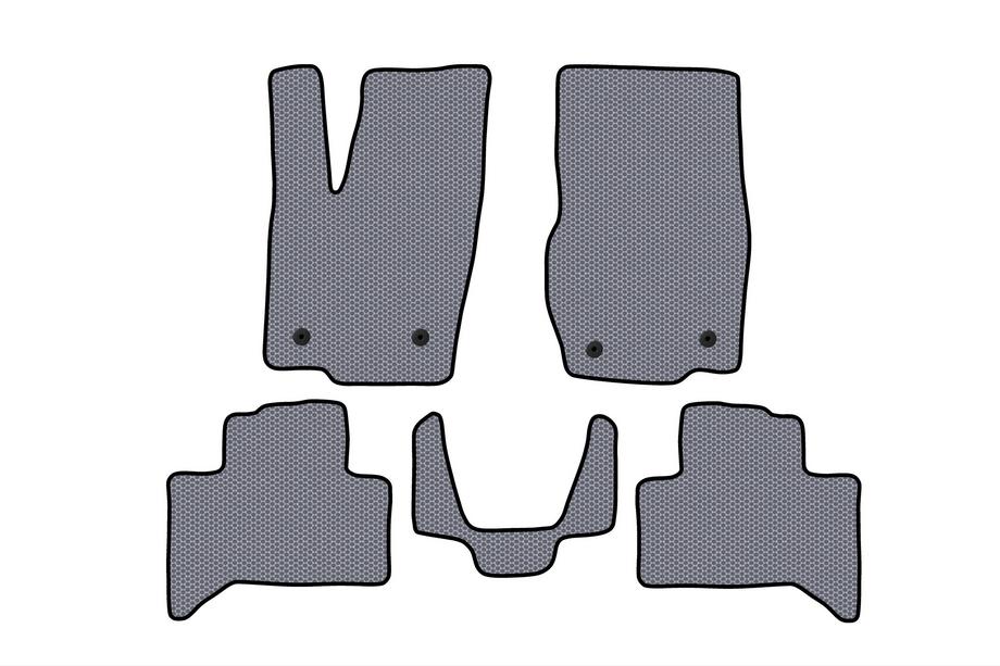 Toyota Land Cruiser Prado 250 2023- гг. Резиновые Коврики Carsuit (Серый) Image