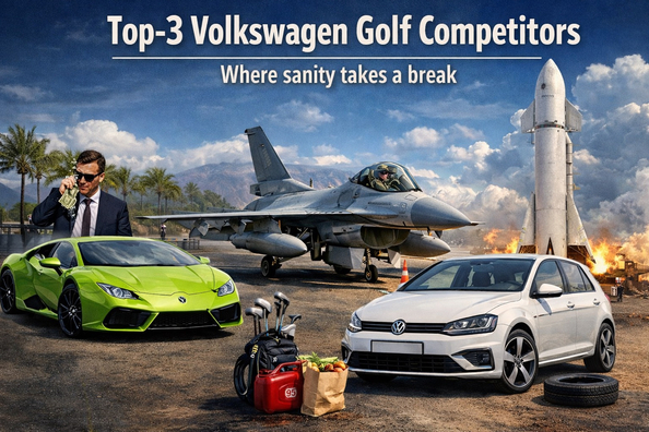 Топ-3 конкурента Volkswagen Golf: когда здравый смысл проиграл маркетингу, пафосу и реактивной тяге
