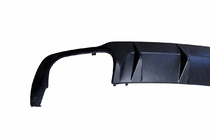 Mercedes C-class W204 2007-2015 гг. Задний диффузор DPT (2012-2015, для AMG SD, черный матовый) фото 2