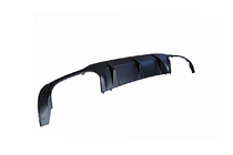Mercedes C-class W204 2007-2015 гг. Задний диффузор DPT (2012-2015, для AMG SD, черный матовый) фото 1