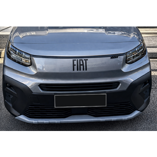 Накладка на передний бампер (2024+, ABS, под покраску) Fiat Doblo III 2023- гг.