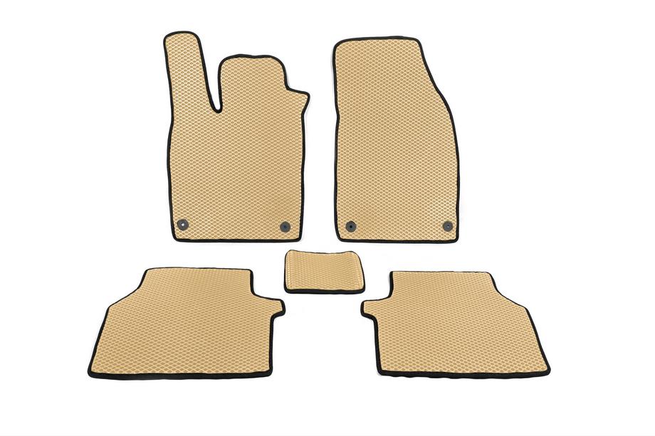 Volkswagen ID.5 2022- гг. Коврики EVA (Бежевые) Image