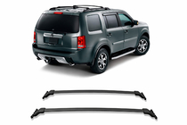 Honda Pilot 2008-2015 гг. Багажник (поперечины) на рейлинги OEM (2 шт) фото 2