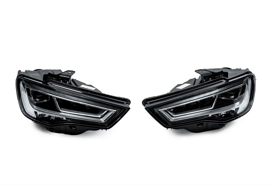 Audi A3 2012-2020 гг. Передние фары Full LED (для XENON, 2012-2016, 2 шт.) Image