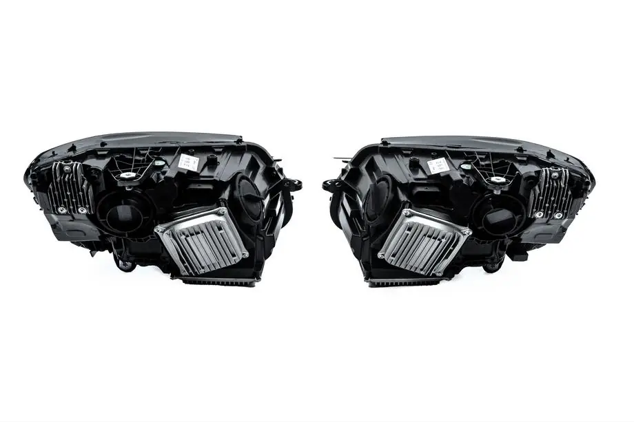 Mercedes C-class W205 2014-2021 гг. Передние фары с блоками Full LED (для LED, 2 шт.) Фото 5