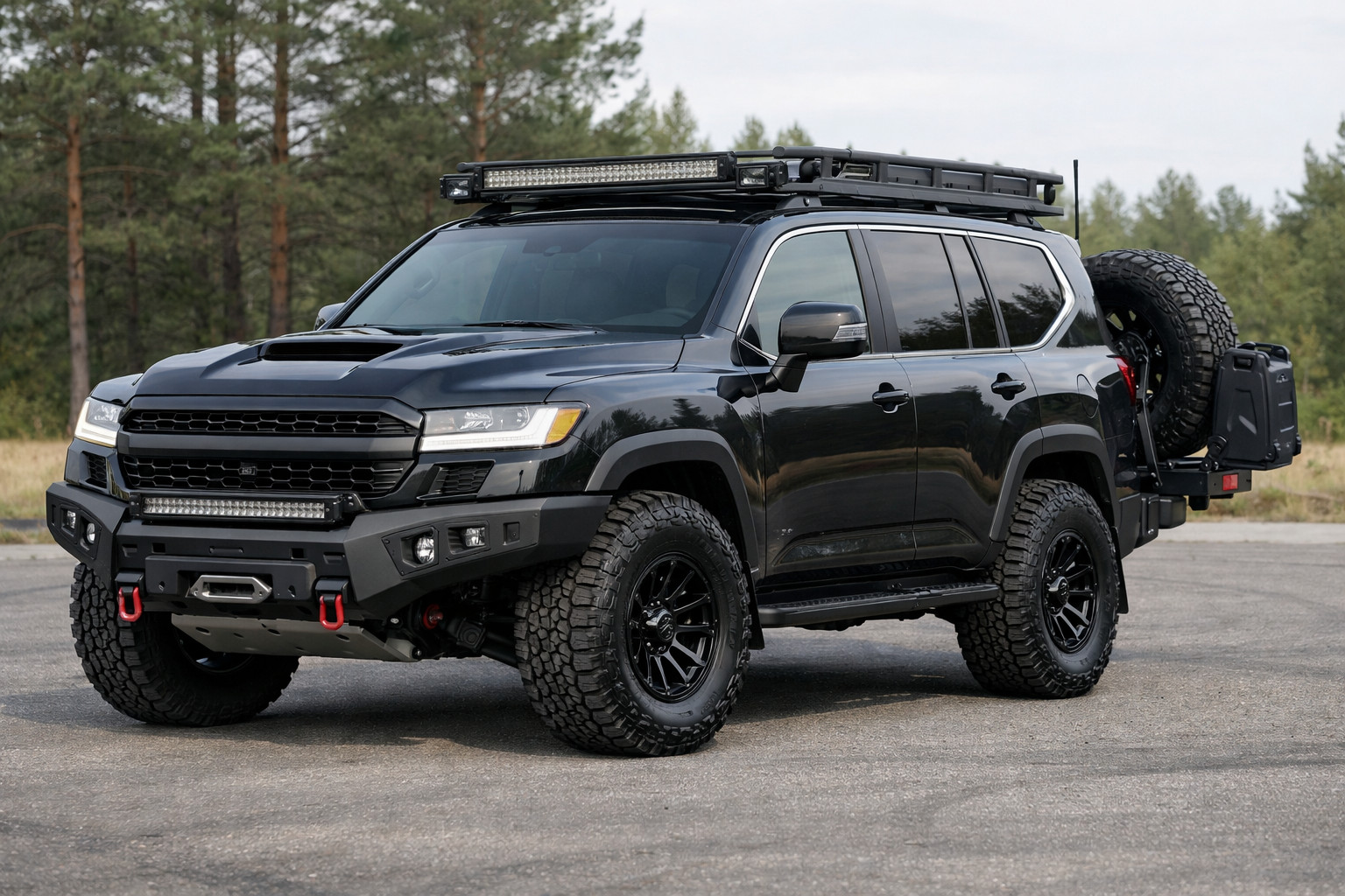 Что поставить на Toyota Land Cruiser 300, если раздражает слишком спокойный штатный вид