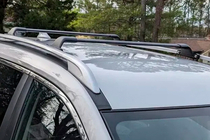 Nissan X-trail T32/Rogue 2014-2021 гг. Багажник (поперечины) на рейлинги OEM (2 шт) Черный фото 1