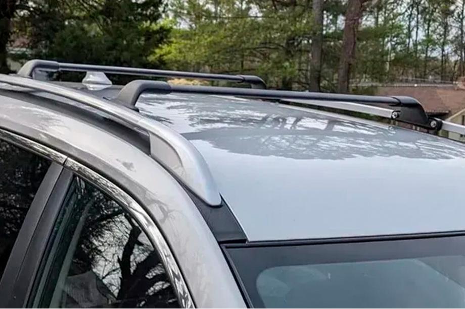 Nissan X-trail T32/Rogue 2014-2021 гг. Багажник (поперечины) на рейлинги OEM (2 шт) Черный Image