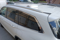 Acura MDX 2013-2020 гг. Багажник (поперечины) на интегрированные рейлинги OEM (2 шт.) фото 7