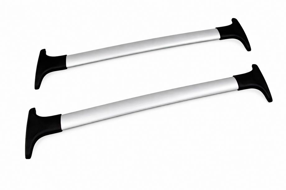 Ford Ecosport 2013-2022 гг. Багажник (поперечины) на интегрированные рейлинги OEM (2 шт.) Черный Фото 10