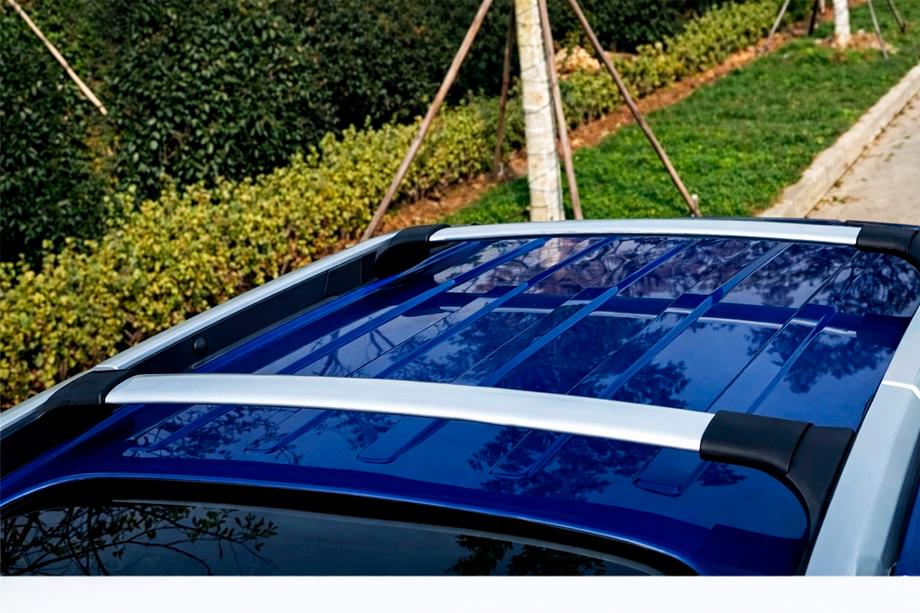 Ford Ecosport 2013-2022 гг. Багажник (поперечины) на интегрированные рейлинги OEM (2 шт.) Черный Фото 4