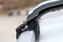 Honda HR-V 2014-2021 гг. Багажник (поперечины) на интегрированные рейлинги OEM (2 шт.) Серый фото 15
