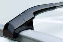 Honda HR-V 2014-2021 гг. Багажник (поперечины) на интегрированные рейлинги OEM (2 шт.) Серый фото 16