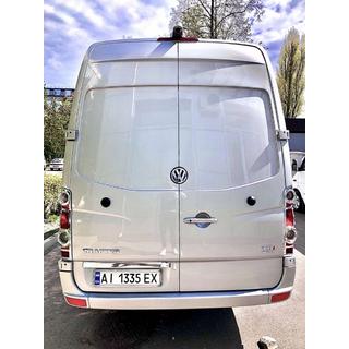 Хром Накладки на Задние Фонари (2 шт, пластик) Volkswagen Crafter 2006-2016 гг. фото 3