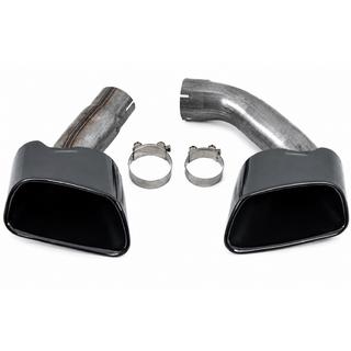 Насадки на глушитель M-Performance Black BMW X5 F15 2013-2018 гг. фото 1