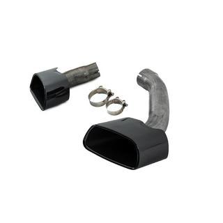 Насадки на глушитель M-Performance Black BMW X5 F15 2013-2018 гг. фото 3