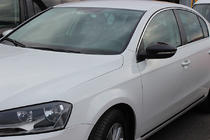 Volkswagen Jetta 2011-2018 гг. Накладки на Зеркала (2 шт, Натуральный Карбон) фото 16