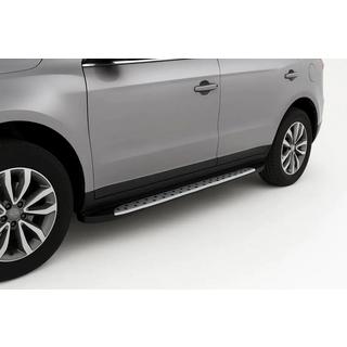 Боковые пороги OEM (Без крепежа, 2014+) Geely Emgrand X7 2011- гг. фото 1