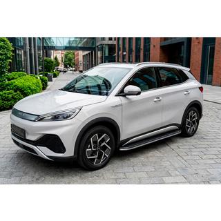 Боковые пороги Bosphorus Grey (2 шт., алюминий) BYD Atto 3 2021- гг. фото 1