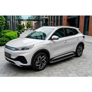 Боковые пороги Bosphorus Grey (2 шт., алюминий) BYD Atto 3 2021- гг. фото 1