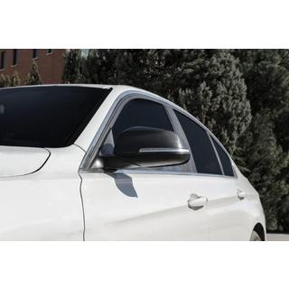 Накладки на Зеркала (2 шт, Натуральный Карбон) BMW 1 серия F20/F21 2011-2019 гг. фото 3
