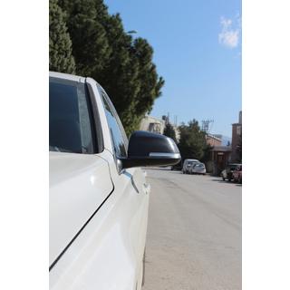 Накладки на Зеркала (2 шт, Натуральный Карбон) BMW 1 серия F20/F21 2011-2019 гг. фото 4
