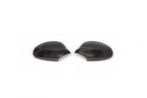 BMW 3 серия E90/E91 2005-2011 гг. Накладки на Зеркала 2005-2008 (2 шт., Натуральный Карбон) фото 3