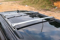 Jeep Grand Cherokee WK2 2010-2021 гг. Багажник (поперечины) на интегрированные рейлинги OEM (2 шт.) Серый фото 6
