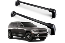 Jeep Grand Cherokee WL 2021- гг. Багажник (поперечины) на интегрированные рейлинги OEM (2 шт.) Черный фото 2