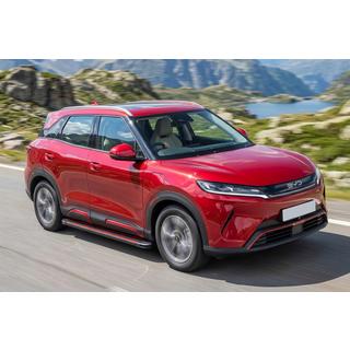 Боковые пороги Maya Red (2 шт., алюминий) BYD Atto 2/Yuan Up 2024– гг. фото 1