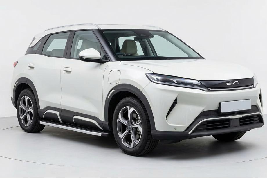 BYD Atto 2/Yuan Up 2024– гг. Боковые пороги Fullmond (2 шт., Алюминий) Image