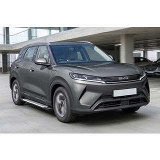 Боковые пороги Line (2 шт., алюминий) BYD Atto 2/Yuan Up 2024– гг. фото 1
