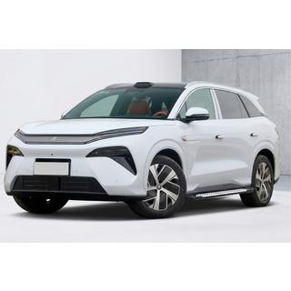 Боковые пороги Allmond Grey (2 шт., алюминий) BYD Tang L 2025– гг. фото 1