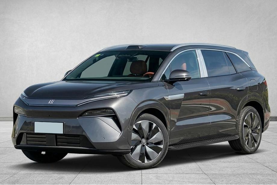 BYD Tang 2025– гг. Боковые Подножки Tayga Black (2 шт., Алюминий) Фото 1