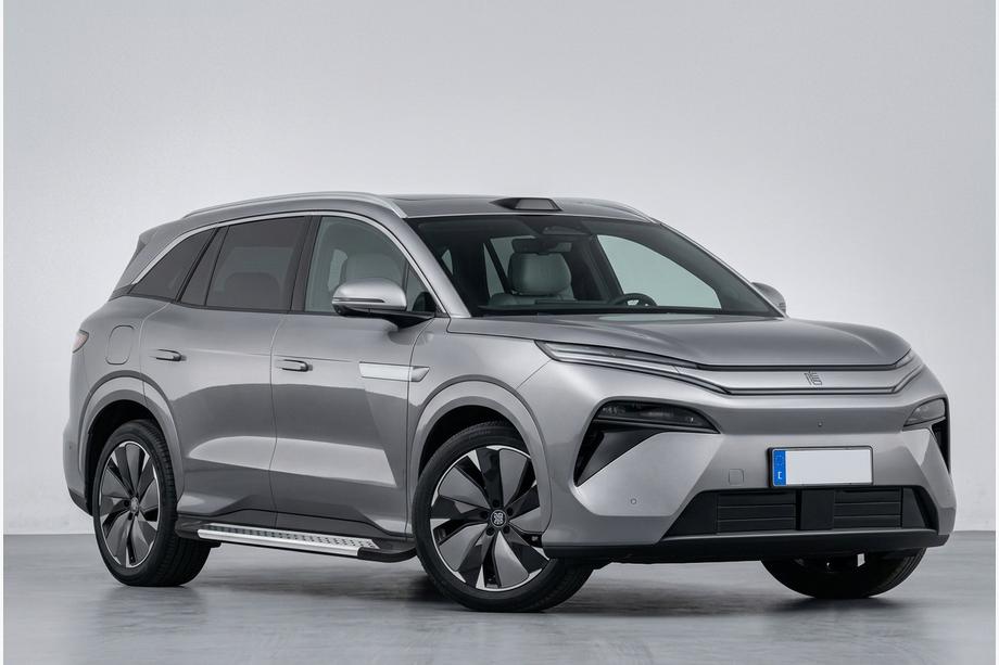 BYD Tang 2025– гг. Боковые Подножки Vision New Grey (2 шт., Алюминий) Фото 1