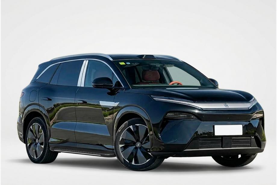 BYD Tang 2025– гг. Боковые пороги Bosphorus Grey (2 шт., алюминий) Image