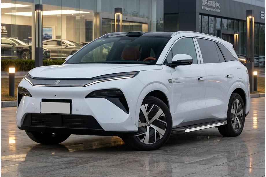 BYD Tang 2025– гг. Боковые Подножки Duru (2 шт., Алюминий) Image