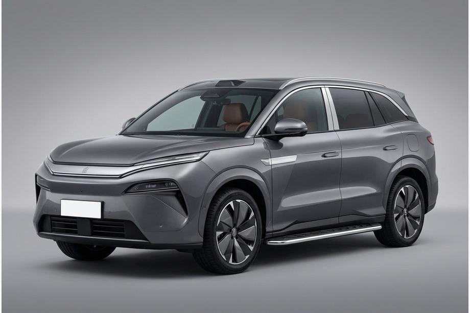 BYD Tang 2025– гг. Боковые Подножки Maydos V1 (2 шт., Алюминий и Нержавейка) Image